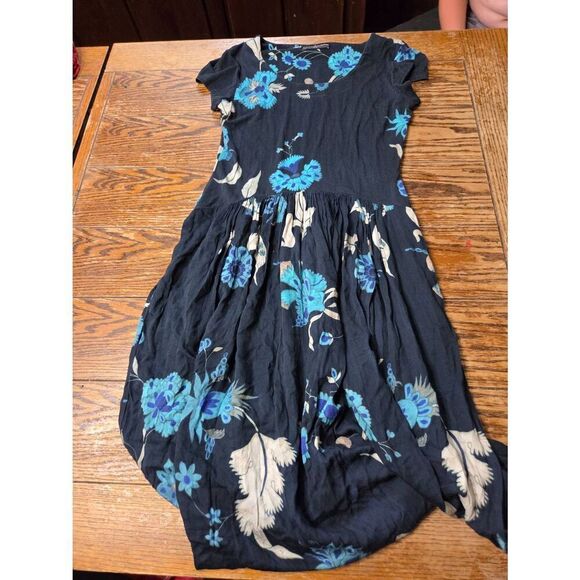 Peruvian Connection Moonflower midi dress sz Small - Picture 2 of 4